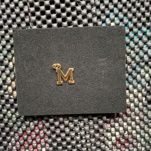 Gold Letter "M"  Bracelet/ Anklet/Necklace Charm
